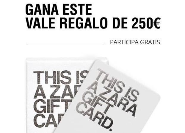 Ojo con el correo electrónico que te ofrece un vale regalo de 250 euros para compras en Zara