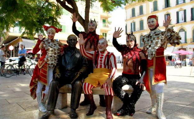 El Circo del Sol también tiene su foto con Picasso
