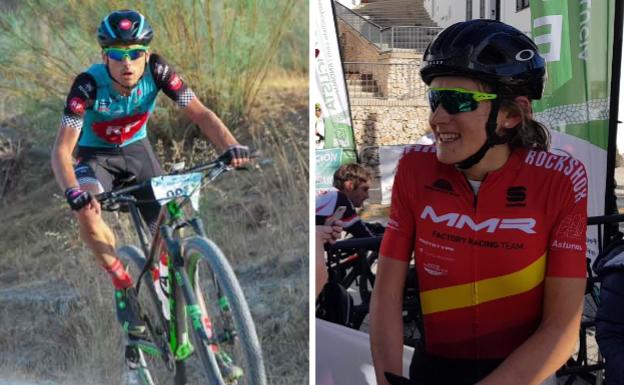 Los malagueños Pablo Guerrero y Natalia Fischer, seleccionados para el Mundial de bicicleta de montaña