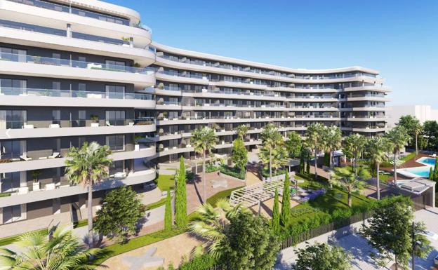 Metrovacesa inicia la obra del primero de los edificios de pisos de lujo en Torre del Río