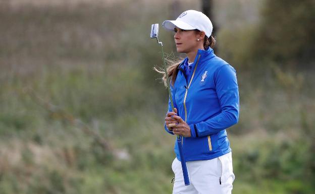 Azahara Muñoz, quinta al final en el Lacoste Ladies Open de Francia