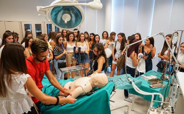 La ilusión del primer día en la Universidad de Málaga