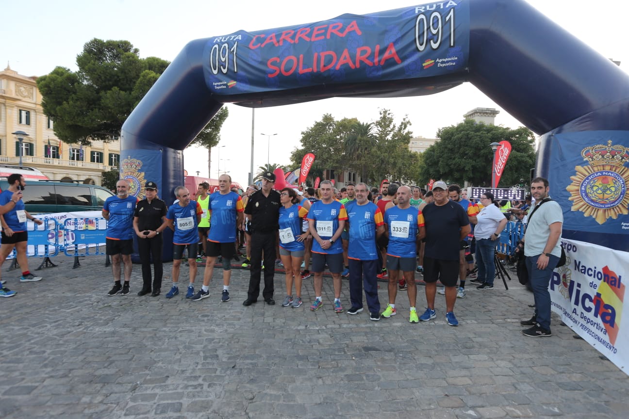 Las fotos de la III edición de la Carrera Popular de la Policía Nacional en Málaga capital