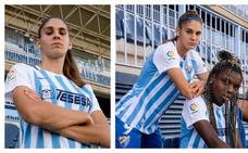 El Málaga saca a la venta su equipación para mujer
