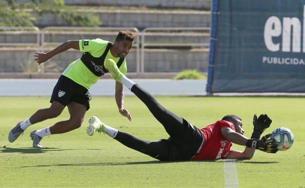 Kellyan, Mikel y Boulahroud, las novedades en la convocatoria del Málaga