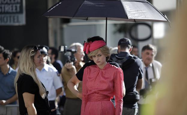 Lady Di, la sorpresa del rodaje de 'The Crown' en Málaga