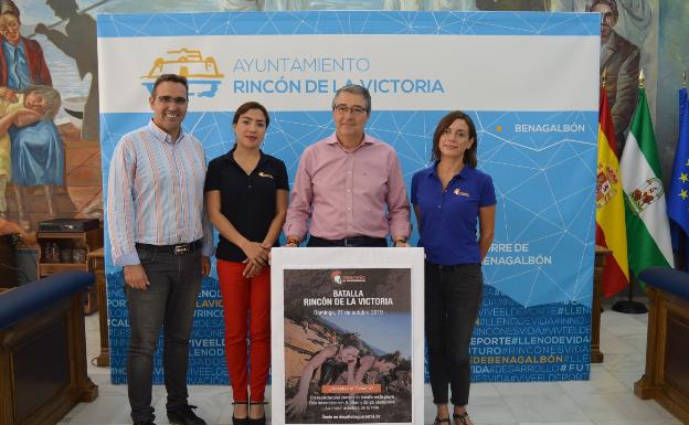 Rincón de la Victoria celebra el primer Desafío de Guerreros con la participación de hasta 1.500 personas