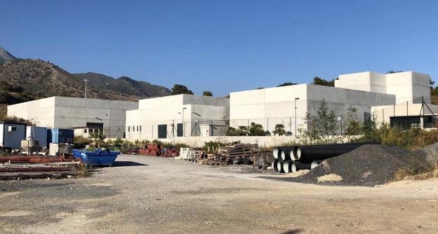 Las obras de la depuradora de Nerja se reanudarán la próxima semana con un plazo de ocho meses