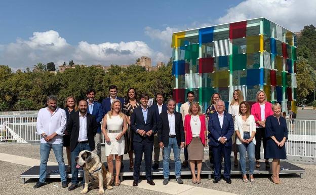 Los candidatos malagueños del PP salen «a ganar» para «darle la vuelta al bloqueo de Sánchez»