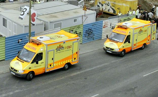 Heridos cuatro menores al caer de una atracción de feria en Lleida