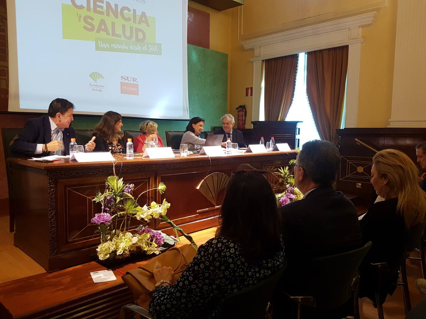 La catedrática Ana Lluch, en el foro 'Ciencia y Salud' de SUR