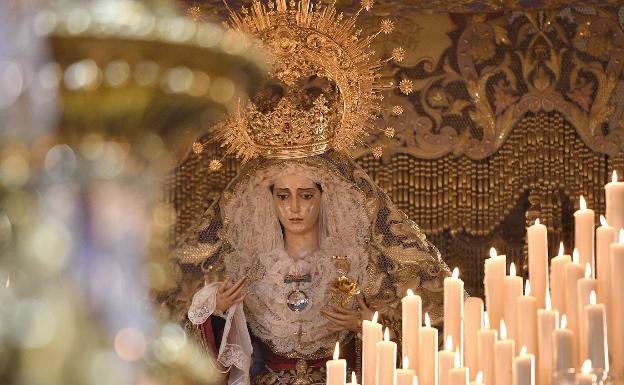 La Sangre aprueba recuperar la policromía original de la Virgen de Consolación y Lágrimas