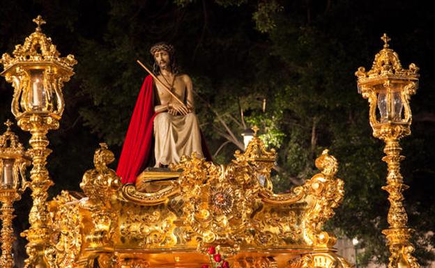 El Cristo de los Estudiantes presidirá el vía crucis de la Agrupación de Cofradías de Málaga