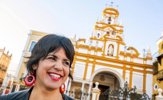 Teresa Rodríguez «no cejará» en su empeño para que los restos de Queipo de Llano salgan de la Basílica de la Macarena