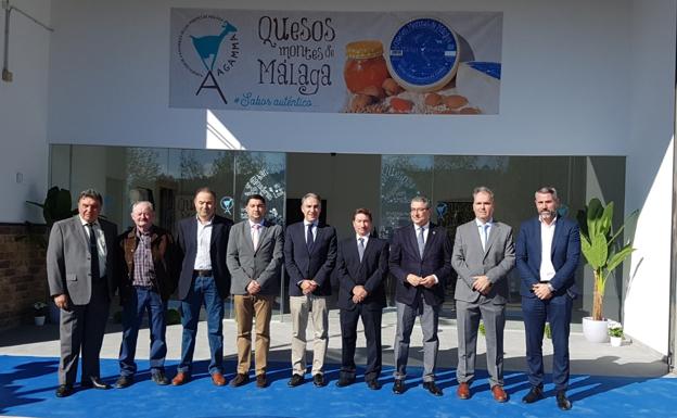 Agamma abre en Colmenar la mayor fábrica de quesos de cabra de Andalucía