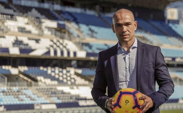 Manolo Gaspar: «Prometo dejarme la vida y las horas por el Málaga»