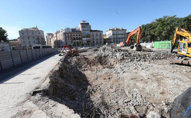 El solar del Astoria encara seis meses de sondeos arqueológicos