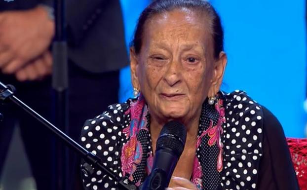 El arte flamenco de una malagueña de 89 años que dejó sin palabras al jurado de 'Got Talent'