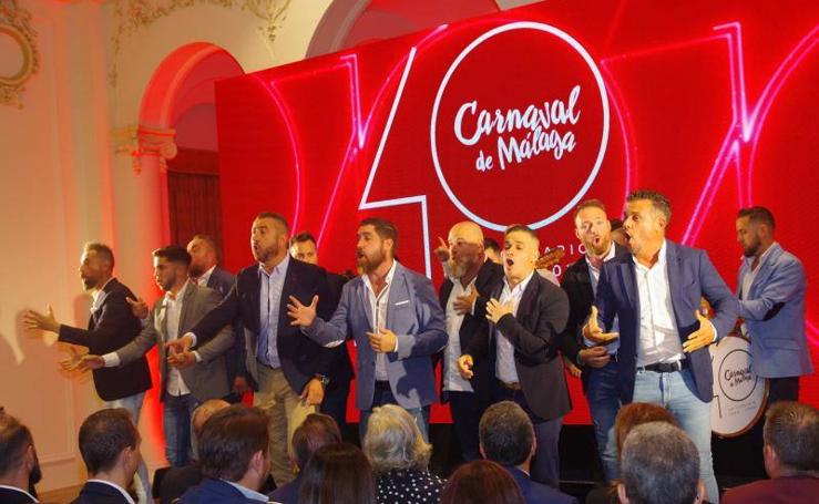 Presentación del 40 aniversario del Carnaval de Málaga