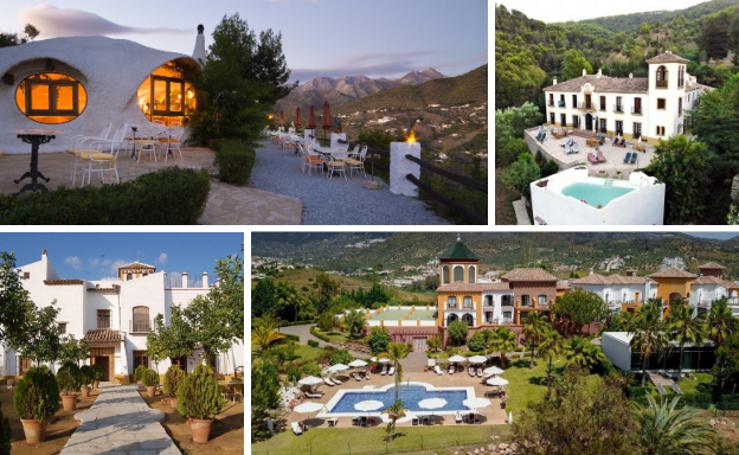 Quince hoteles para disfrutar del otoño en el interior de Málaga