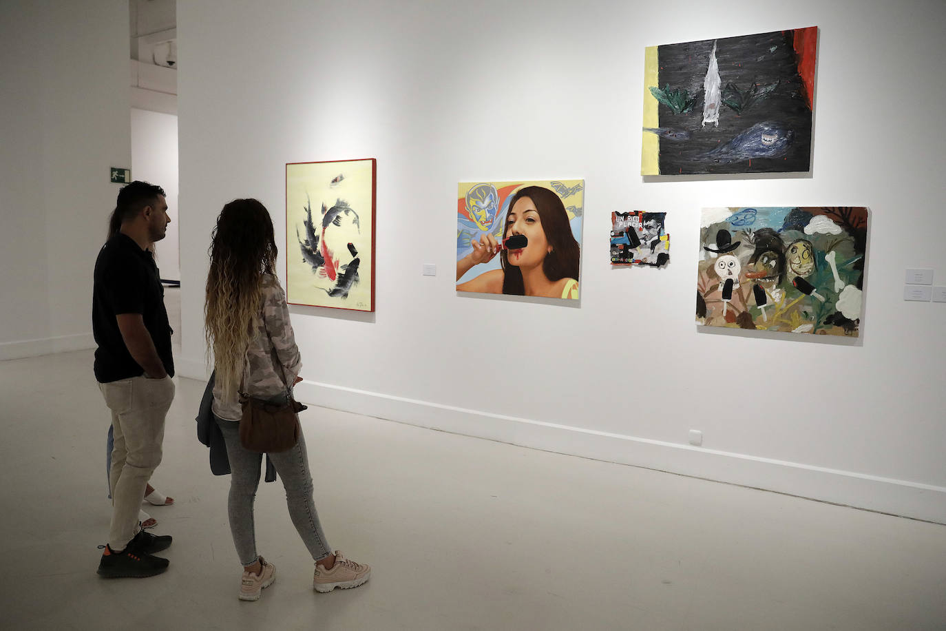 La muestra colectiva 'Drácula x Drácula' en el CAC Málaga, en imágenes