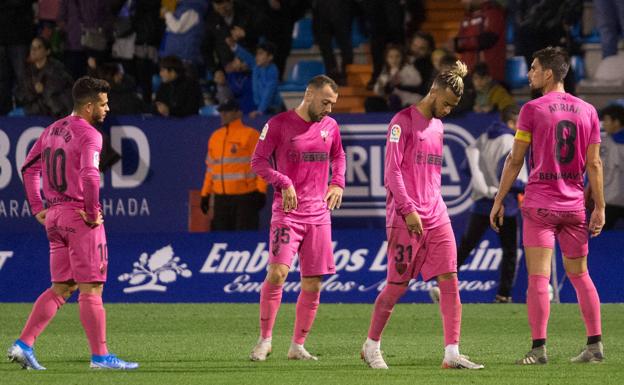 El Málaga vuelve a caer en la zona de descenso