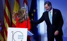 El Rey avisa al independentismo de que la violencia no tiene cabida en Cataluña