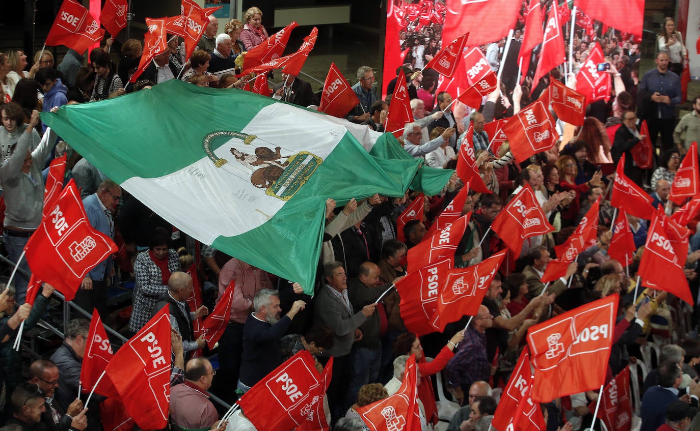 Mitin de Pedro Sánchez en Torremolinos
