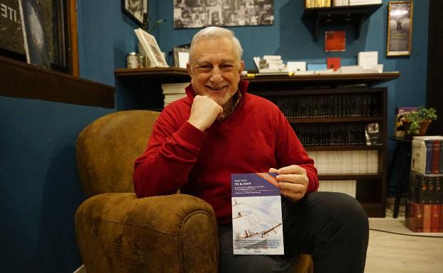 Mapas y Compañía acoge la presentación del libro de Javier Cacho 'Héroes de la Antártida'