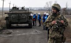 Ucrania y Rusia aceleran la retirada de las fuerzas rebeldes de Donbass