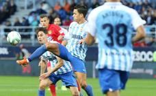 Adrián y Renato, dos nuevas bajas en un Málaga que ya echa cuentas para el próximo partido