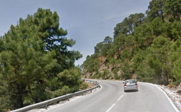 La Junta anuncia mejoras de seguridad en la carretera de Ronda a San Pedro