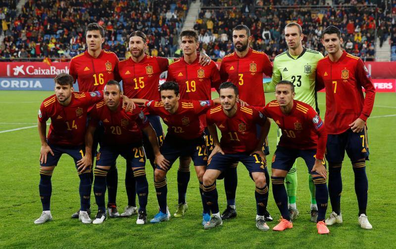 Las mejores imágenes del España-Malta