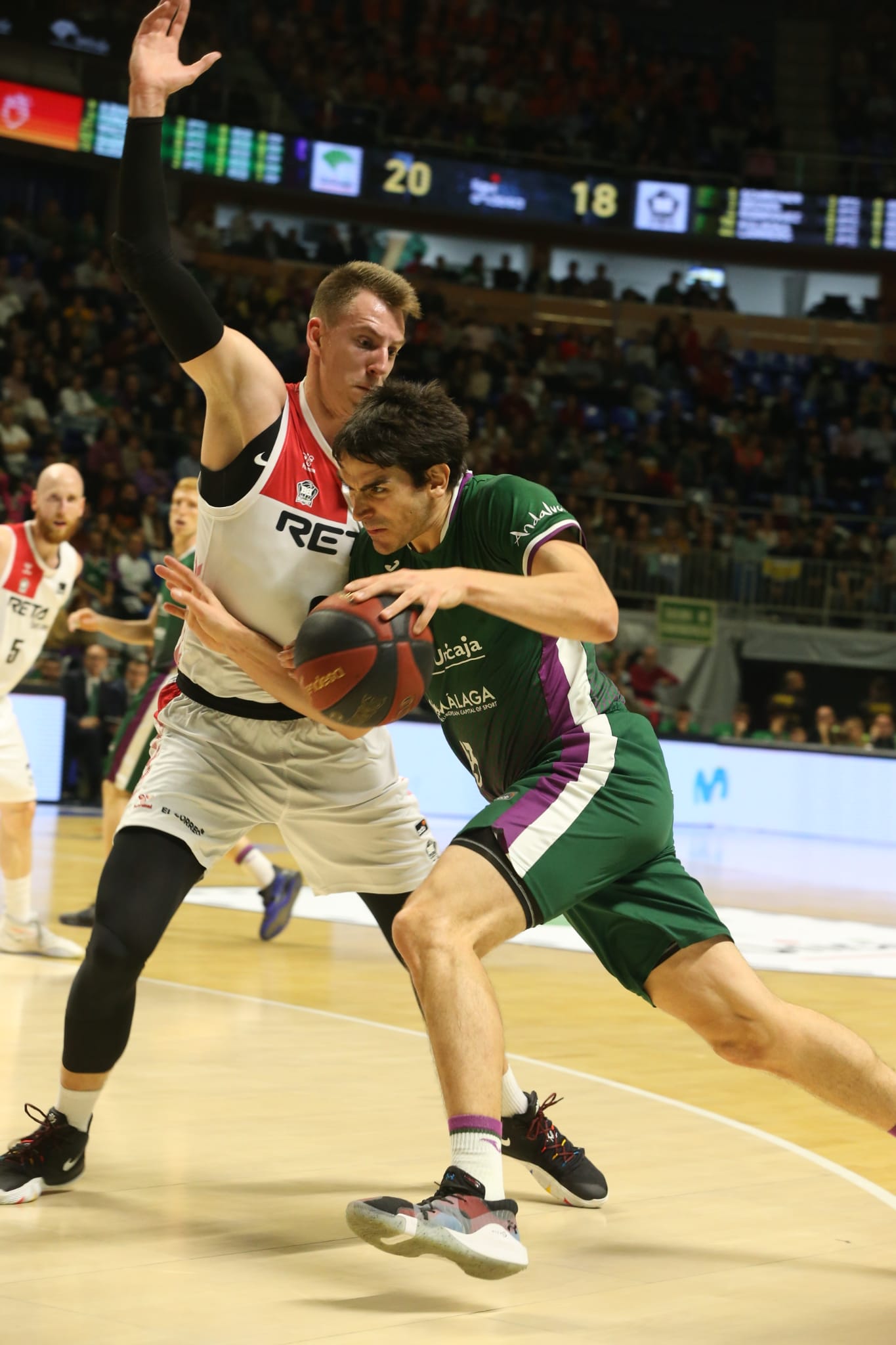 Las mejores imágenes del Unicaja-RETAbet Bilbao