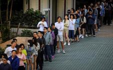 Hong Kong traslada la ira a las urnas