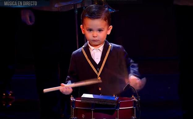 Got Talent: El pequeño Hugo vuelve a deslumbrar con su tambor y logra el 'pase de oro'