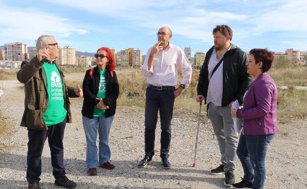 Adelante Málaga vuelve a reclamar un bosque urbano en los terrenos de Repsol