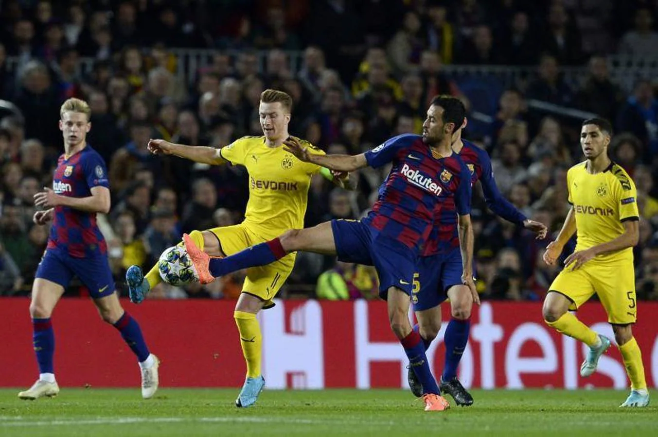 Las mejores imágenes del Barcelona-Dortmund