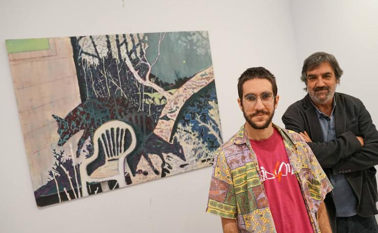 Exposición de Ángel Idígoras y su hijo Pablo Rodríguez en el Contenedor Cultural de la UMA