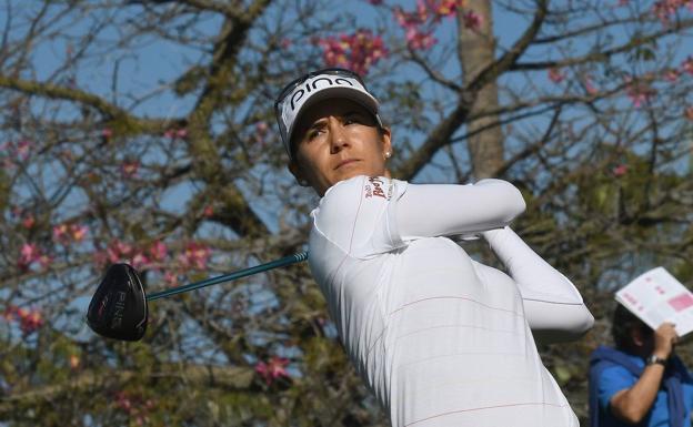 Azahara Muñoz escala puestos en la segunda jornada del Open de España