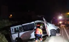 Cuatro heridos en un accidente de tráfico en Teba
