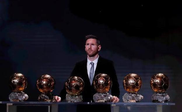 Messi: «Este premio es más significativo ahora que la retirada está más cerca»