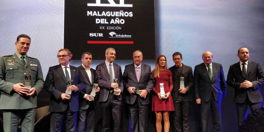 Así ha sido la entrega de los Premios Malagueños del Año de SUR