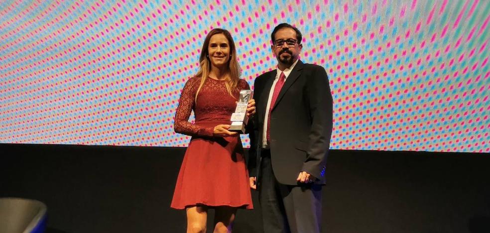 Vídeo | Intervención de Azahara Muñoz tras recibir el premio 'Malagueños del Año' de SUR
