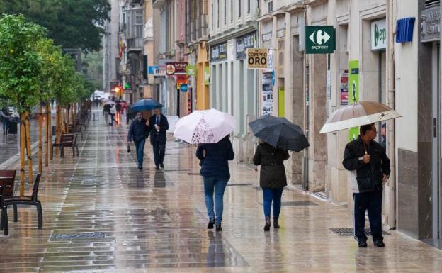 La Dana deja casi 40 litros en Málaga, pero apenas se deja notar en los embalses