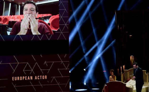 Antonio Banderas, mejor actor del cine europeo por 'Dolor y gloria'