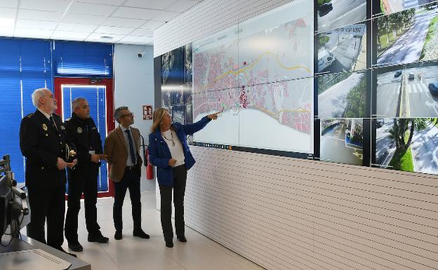 La Policía Local de Marbella estrena sala de control y se convierte en una de las diez mejores de Europa