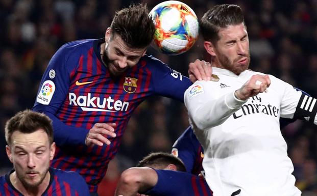 Piqué y Ramos, los enemigos íntimos del clásico