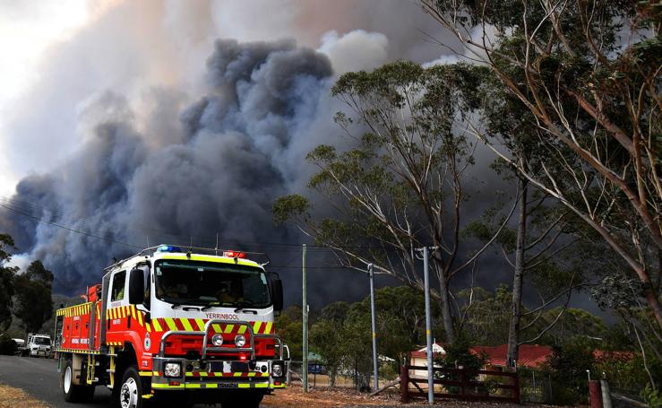 Los incendios en Australia, en imágenes