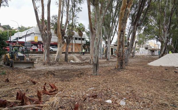 El proyecto del parque de los Baños del Carmen estará listo en junio